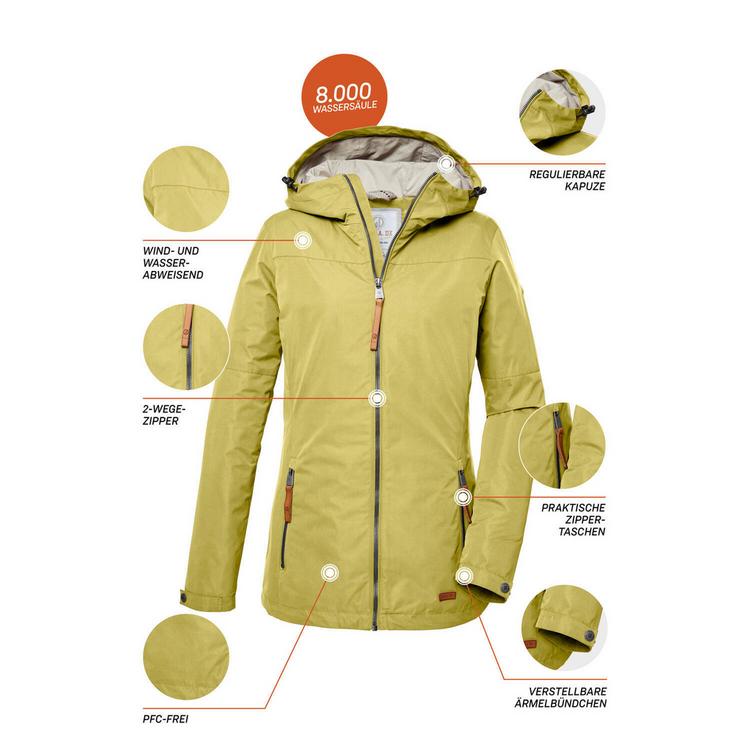 G.I.G.A. DX by killtec G.I.G.A. DX by killtec GS 18 Softshelljacke Damen - Gr&uuml;n2059 - 3 | SportScheck