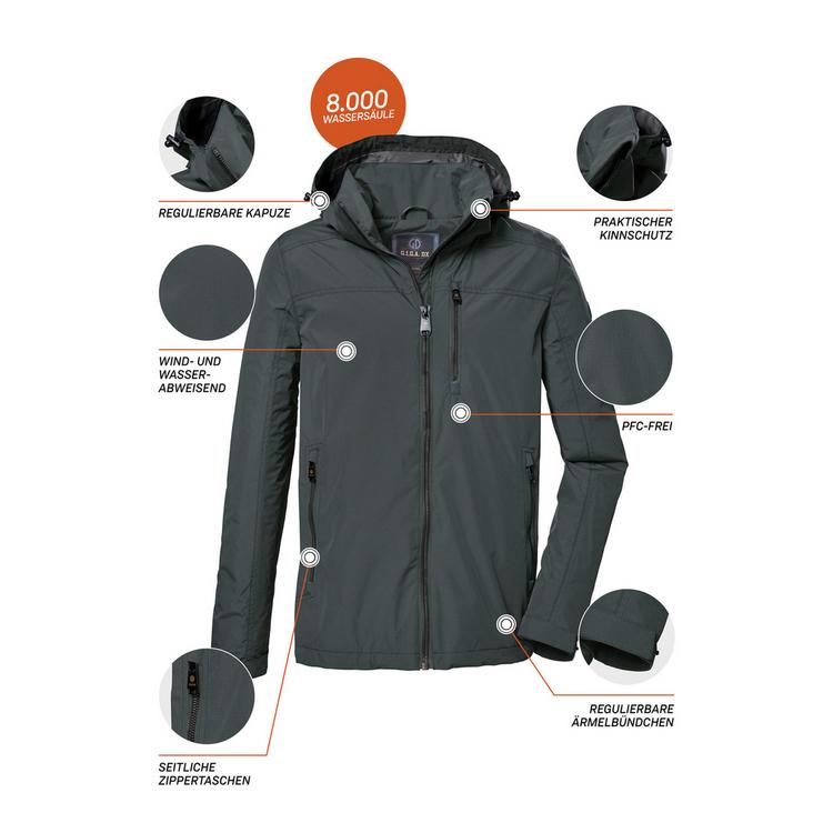 G.I.G.A. DX by killtec G.I.G.A. DX by killtec GS 130 Funktionsjacke Herren - Gr&uuml;n2069 - 3 | SportScheck