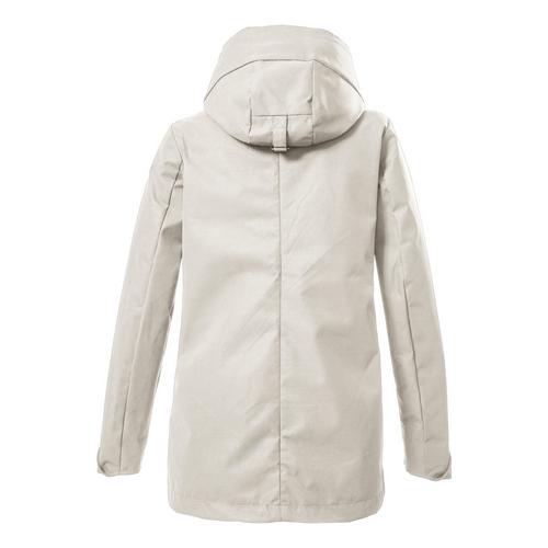 Rückansicht von G.I.G.A. DX by killtec 3-Lagen Jacke Softshelljacke Damen Perlweiß