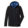 KILLTEC Softshelljacke Funktionsjacke Jungen - Schwarz016