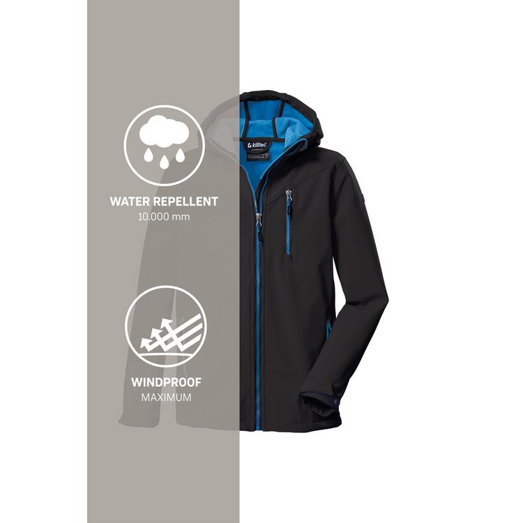 KILLTEC KILLTEC Softshelljacke Funktionsjacke Jungen - Schwarz016 - 5 | SportScheck