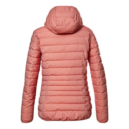 Rückansicht von G.I.G.A. DX by killtec GS 28 Softshelljacke Damen Dunkelorange5111
