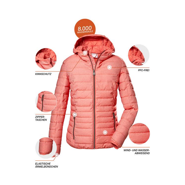 G.I.G.A. DX by killtec G.I.G.A. DX by killtec GS 28 Softshelljacke Damen - Dunkelorange5111 - 3 | SportScheck