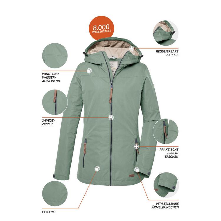 G.I.G.A. DX by killtec G.I.G.A. DX by killtec GS 18 Softshelljacke Damen - Gr&uuml;n2026 - 3 | SportScheck