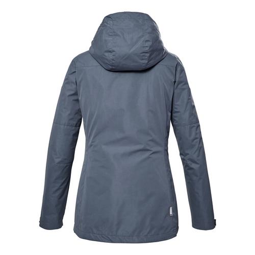 Rückansicht von G.I.G.A. DX by killtec GS 18 Softshelljacke Damen Rauchblau