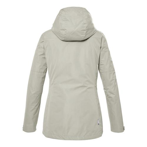 Rückansicht von G.I.G.A. DX by killtec GS 18 Softshelljacke Damen Beige8010