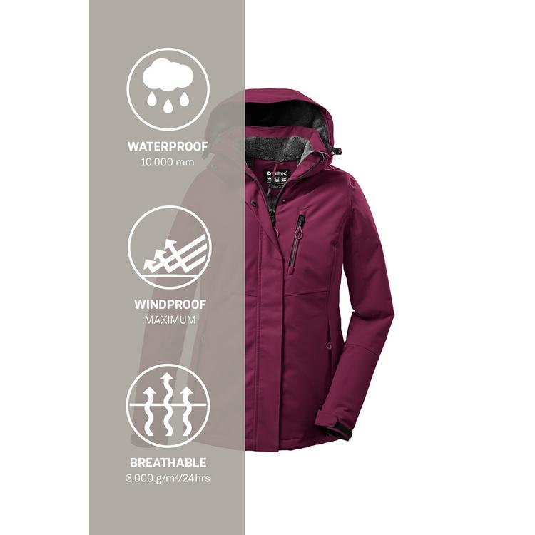 KILLTEC KILLTEC KOW 140 Softshelljacke Damen - Rose4010 - 4 | SportScheck
