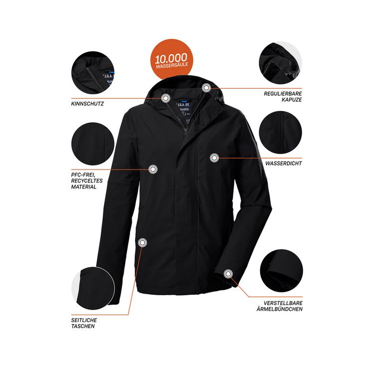 G.I.G.A. DX by killtec G.I.G.A. DX by killtec GS 147 MN JCKT Funktionsjacke Herren - Schwarz0110 - 3 | SportScheck