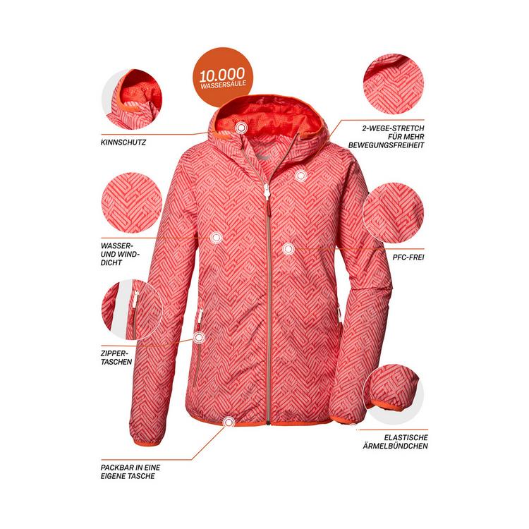 KILLTEC KILLTEC KOS 69 Softshelljacke Damen - Pink - 3 | SportScheck