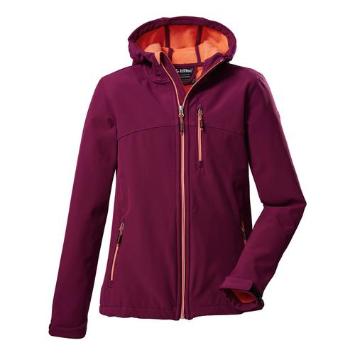 Rückansicht von KILLTEC Softshelljacke Funktionsjacke Kinder Beere387