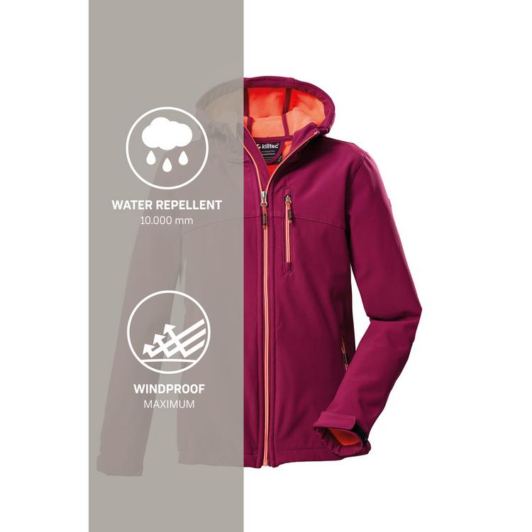 KILLTEC KILLTEC Softshelljacke Funktionsjacke Kinder - Beere387 - 6 | SportScheck