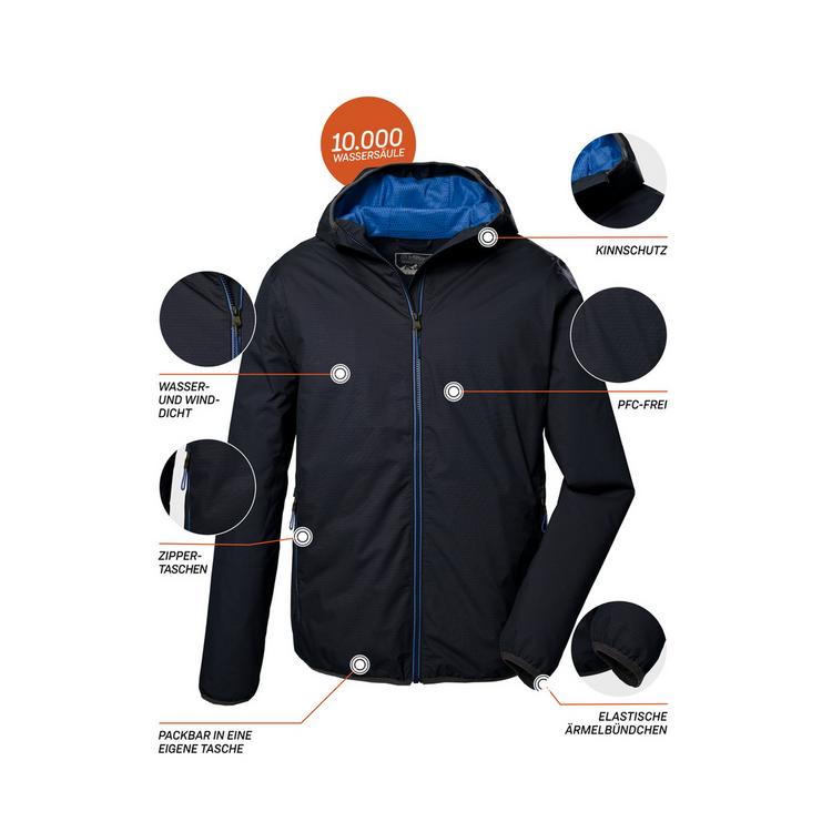 KILLTEC KILLTEC KOS 258 Funktionsjacke Herren - Blau3044 - 3 | SportScheck