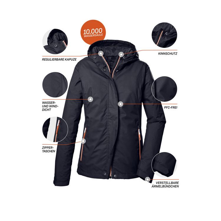 KILLTEC KILLTEC KOS 68 Funktionsjacke Damen - Blau3044 - 3 | SportScheck