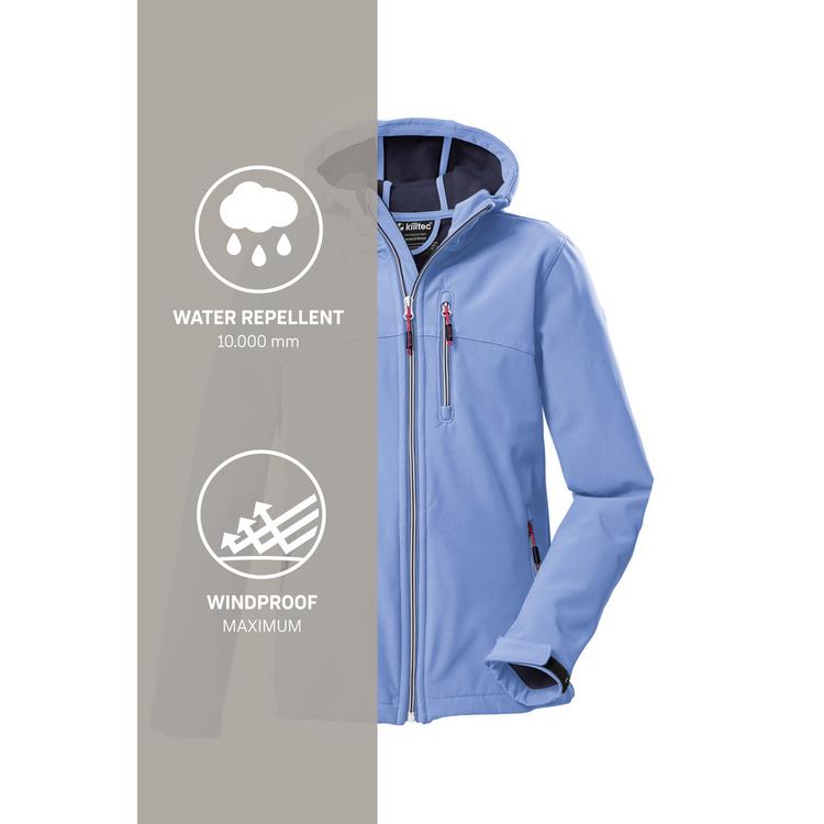 KILLTEC KILLTEC Softshelljacke Funktionsjacke Kinder - Blau3067 - 5 | SportScheck