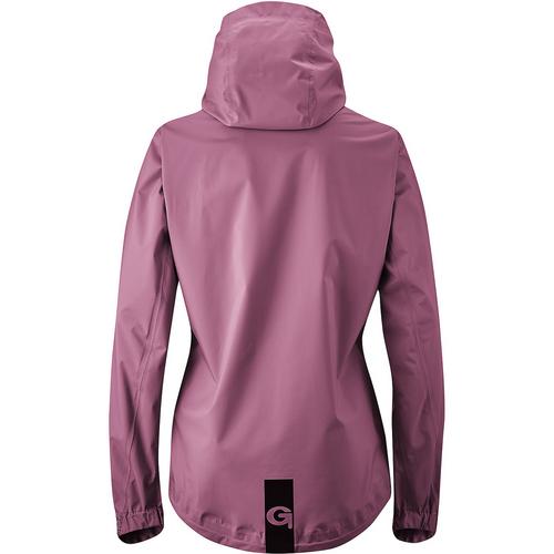 Rückansicht von Gonso Sura Plus Regenjacke Damen Lila466