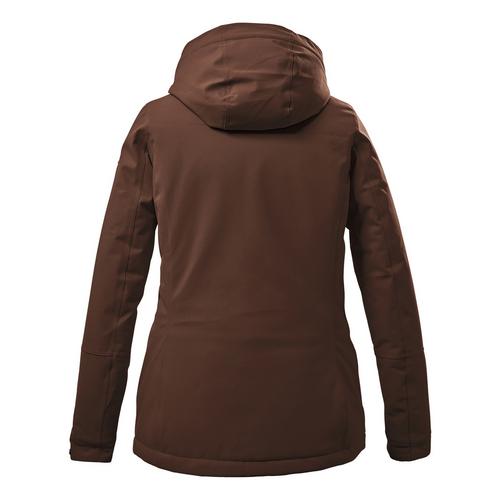 Rückansicht von KILLTEC KOW 140 Softshelljacke Damen Braun5940