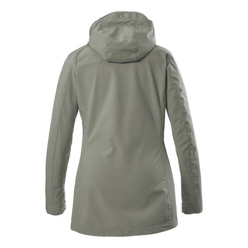 Rückansicht von G.I.G.A. DX by killtec Solena Outdoorjacke Damen Hellgrau083