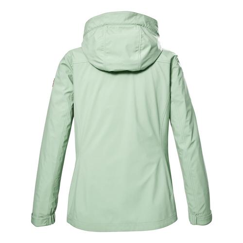Rückansicht von G.I.G.A. DX by killtec GS 24 Softshelljacke Damen Grün2067