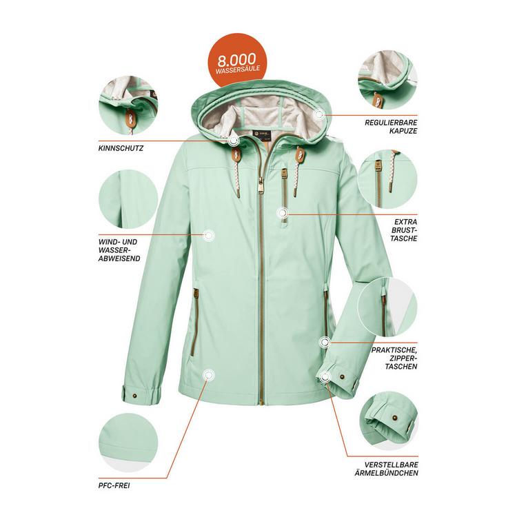 G.I.G.A. DX by killtec G.I.G.A. DX by killtec GS 24 Softshelljacke Damen - Gr&uuml;n2067 - 3 | SportScheck