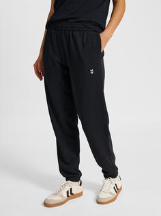 Rückansicht von hummel hmlPULSE W SWEAT PANTS Trainingshose Damen BLACK