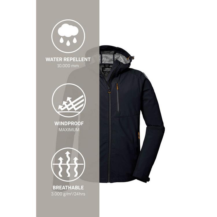 KILLTEC KILLTEC KOS 259 Funktionsjacke Herren - Schwarz01106 - 4 | SportScheck