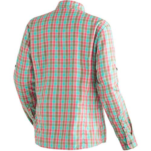 Rückansicht von Maier Sports NANNI Funktionsbluse Damen Grün2047