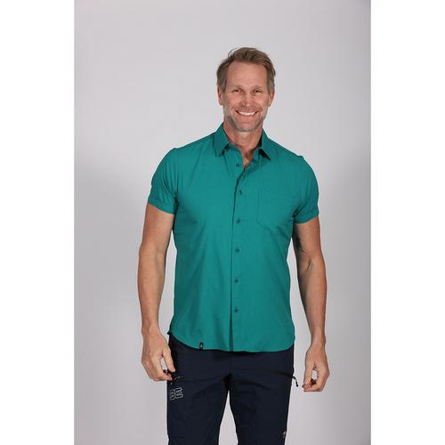 Rückansicht von Maul Sport Coesfeld II Outdoorhemd Herren Petrol2522