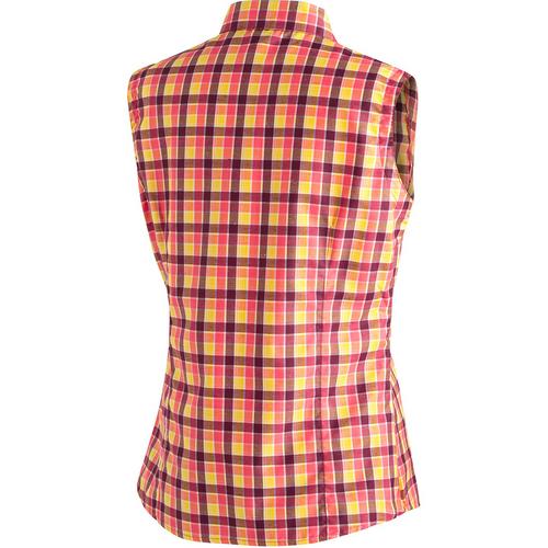 Rückansicht von Maier Sports PALOMA Funktionsbluse Damen Rot4541