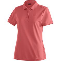 Maier Sports Ulrike Poloshirt Damen Rot4541