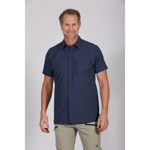 Rückansicht von Maul Sport Irschenberg XT Outdoorhemd Herren Marine3272