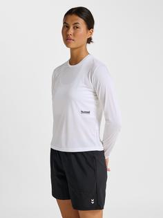 Rückansicht von hummel Funktionsshirt Damen WHITE