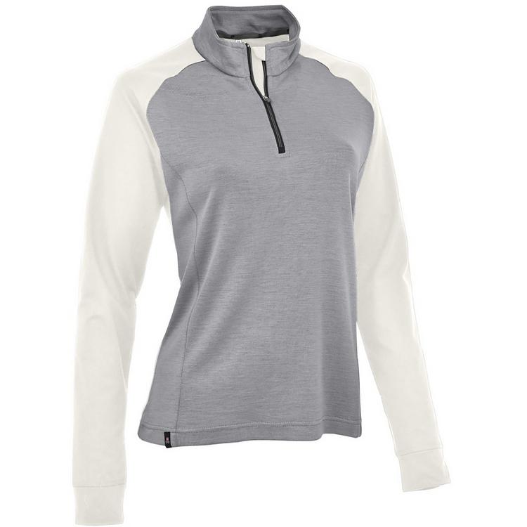 Maul Sport Maul Sport Brentenkopf Langarmshirt Damen - Hellgrau - 0 | SportScheck