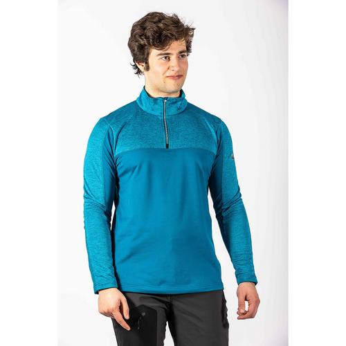 Rückansicht von Maul Sport Karstein 3XT Langarmshirt Herren Petrol