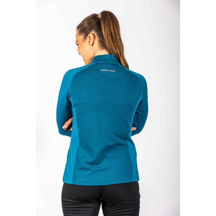 Maul Sport Maul Sport Brentenkopf Langarmshirt Damen - Petrol - 2 | SportScheck