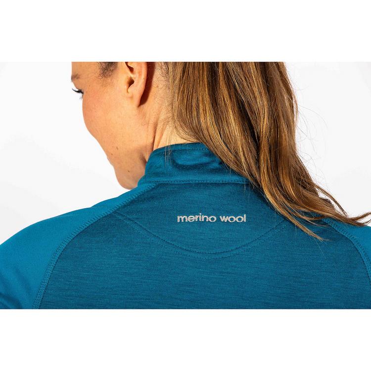 Maul Sport Maul Sport Brentenkopf Langarmshirt Damen - Petrol - 3 | SportScheck