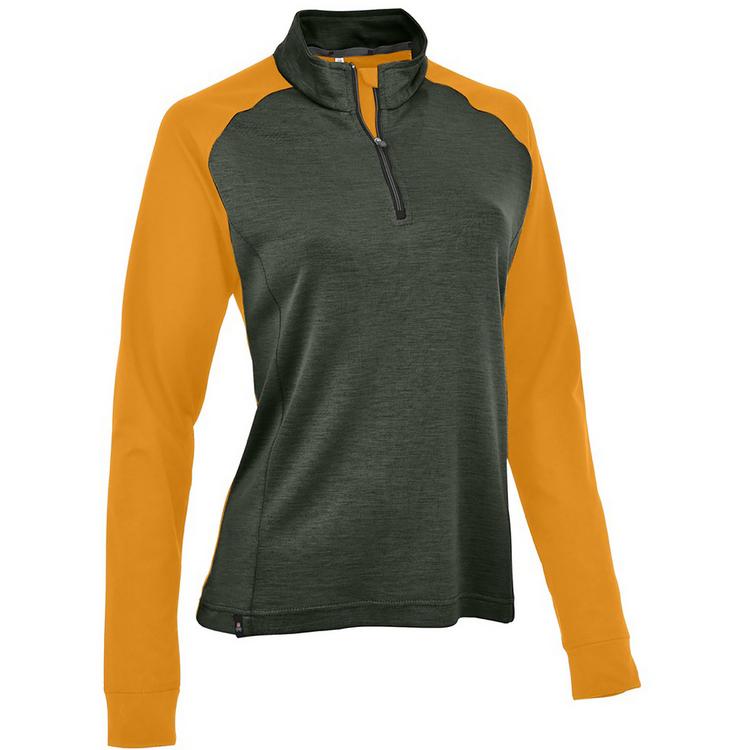 Maul Sport Maul Sport Brentenkopf Langarmshirt Damen - Gold - 0 | SportScheck