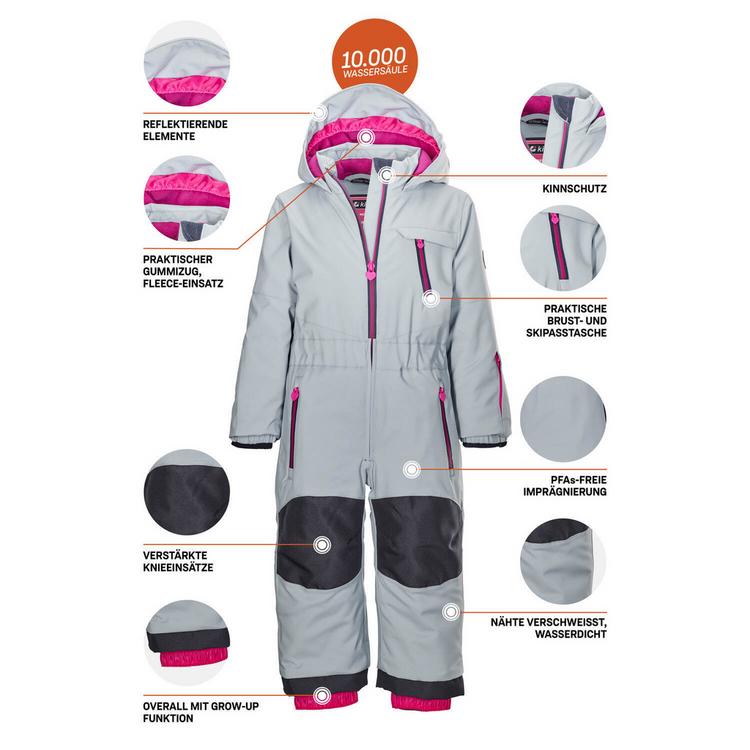 KILLTEC KILLTEC KW 102 Skijacke Kinder - Rauchblau - 1 | SportScheck