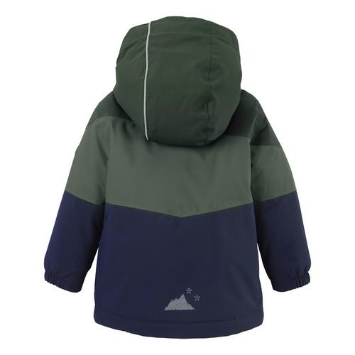 Rückansicht von first instinct by killtec FISW 3 Skijacke Kinder Tannengrün215