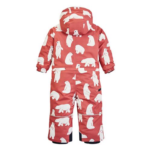 Rückansicht von first instinct by killtec FISW 33 Skijacke Kinder Rot4526