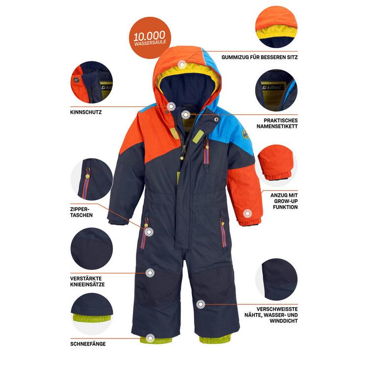 KILLTEC KILLTEC Kesley Mini Skijacke Kinder - Marine324 - 2 | SportScheck