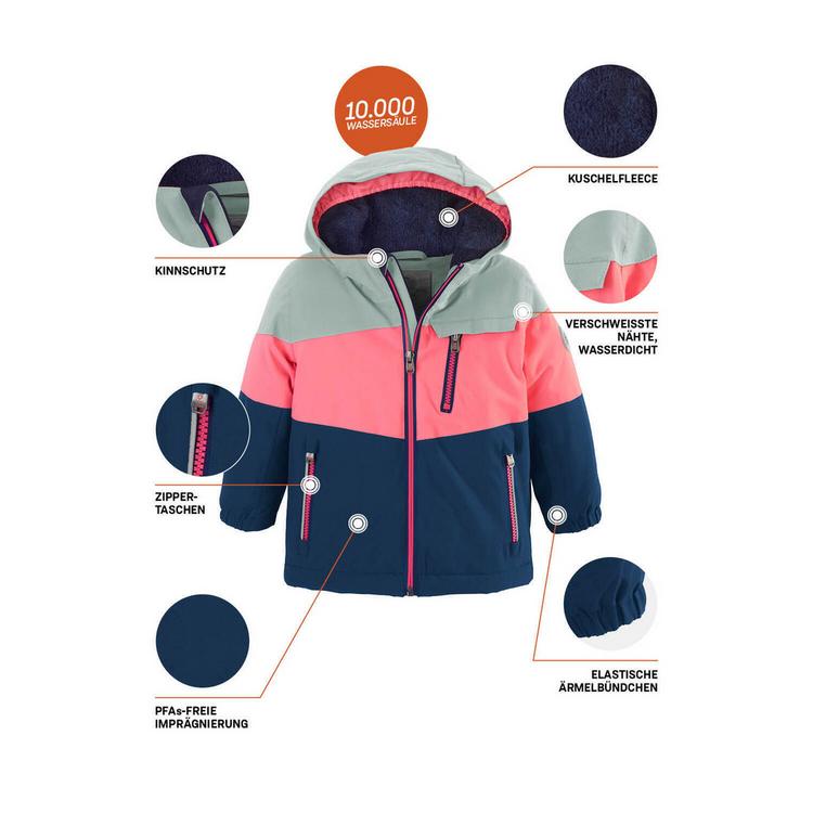 first instinct by killtec first instinct by killtec FISW 3 Skijacke Kinder - T&uuml;rkis - 3 | SportScheck