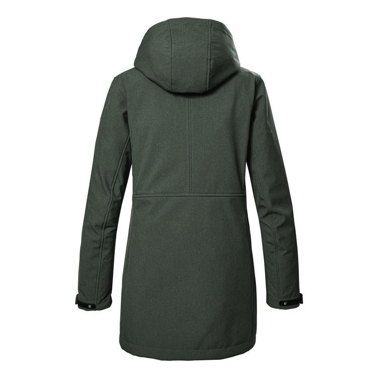 KILLTEC KILLTEC KOW 95 WMN SFTSHLL PRK Funktionsmantel Damen - Gr&uuml;n2048 - 0 | SportScheck