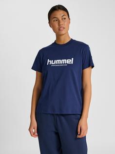 Rückansicht von hummel Funktionsshirt Damen DRESS BLUES