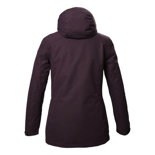 Rückansicht von KILLTEC KOW 303 WMN JCKT Funktionsjacke Damen Pflaume