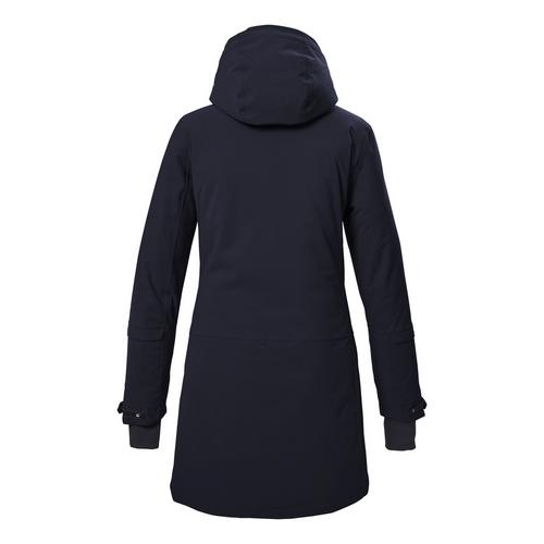 Rückansicht von KILLTEC KOW 307 WMN PRK Funktionsmantel Damen Blau3044