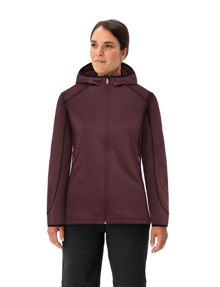 VAUDE VAUDE SE Women's Manang Hoody Jacket Outdoorjacke Damen - dark oak - 0 | SportScheck