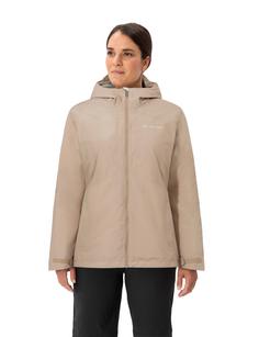 Rückansicht von VAUDE SE Women's Morkon Wool Jacket Outdoorjacke Damen linen