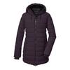 KILLTEC KOW 55 WMN QLTD PRK Funktionsmantel Damen - Pflaume