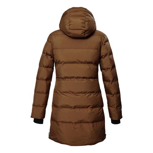 Rückansicht von KILLTEC KOW 359 GRLS QLTD PRK Funktionsjacke Kinder Braun5913