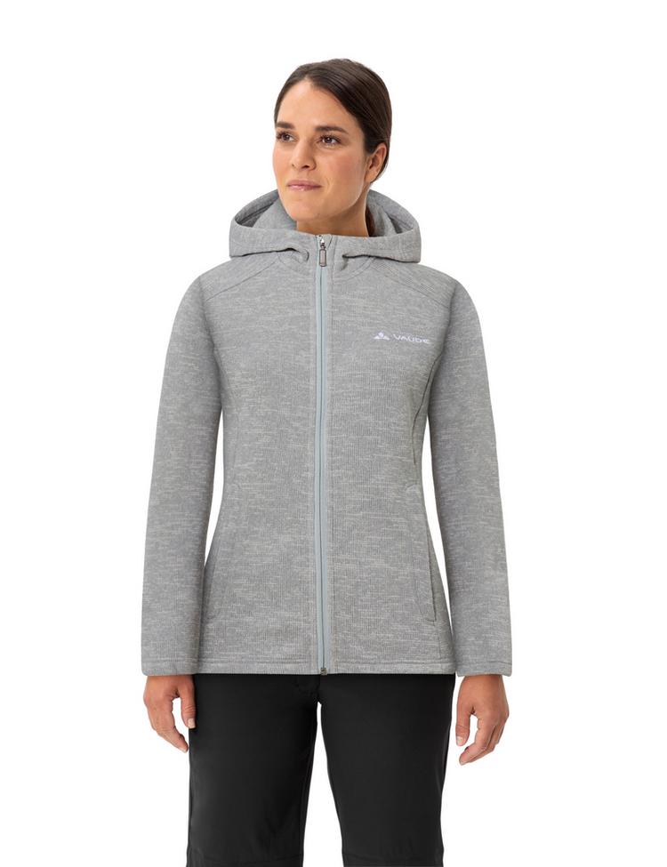 VAUDE VAUDE SE Women's Tikoma Hoody Jacket II Outdoorjacke Damen - pigeon grey - 0 | SportScheck